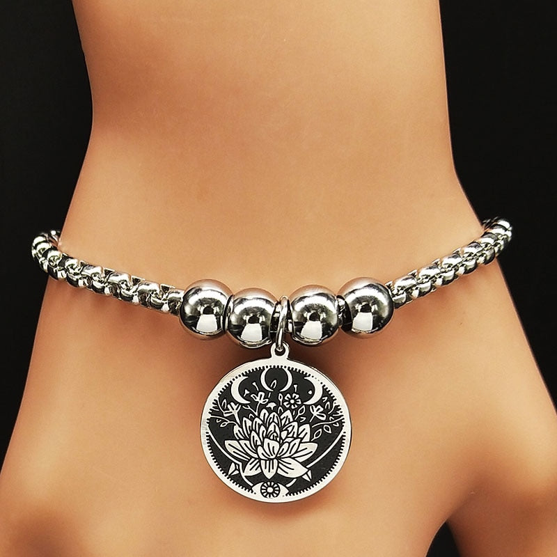 Stainless Steel Spiritual Bracelet