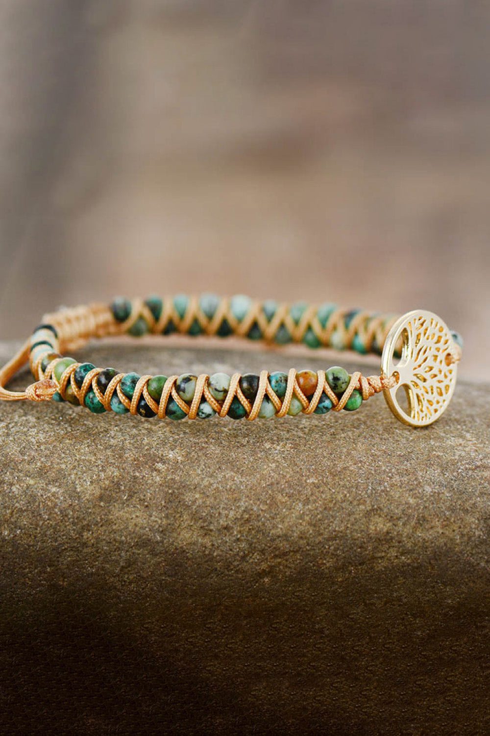 Tree of Life Copper Beaded Bracelet