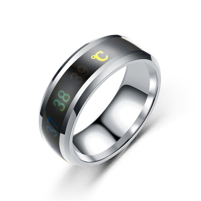 Temperature Ring Titanium Steel