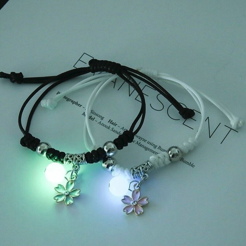 Luminous Moon Star Bracelet Set