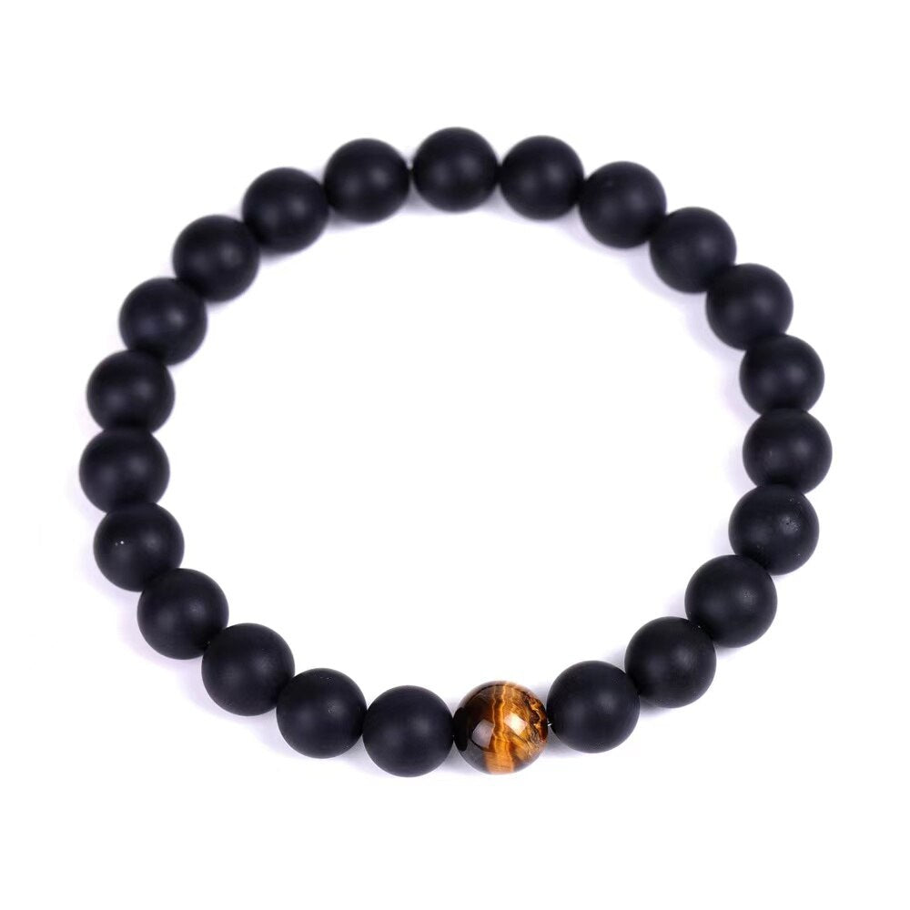 Black Hole Solar System Crystal Beaded Bracelet