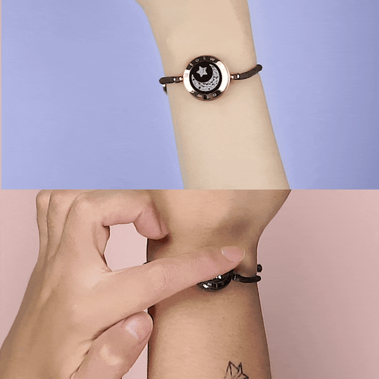 Long Distance Light up Touch Bracelets for Couples