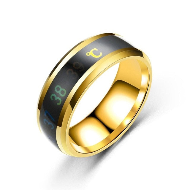 Temperature Ring Titanium Steel