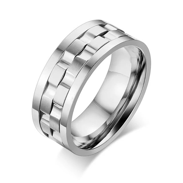 Calendar Letter Rotatable Ring